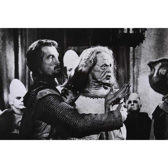 1962 The Magic Sword 8 x 10" movie still, vintage press card, original vintage - Picture 3 of 5